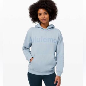 Lululemon on graphic sweatshirt